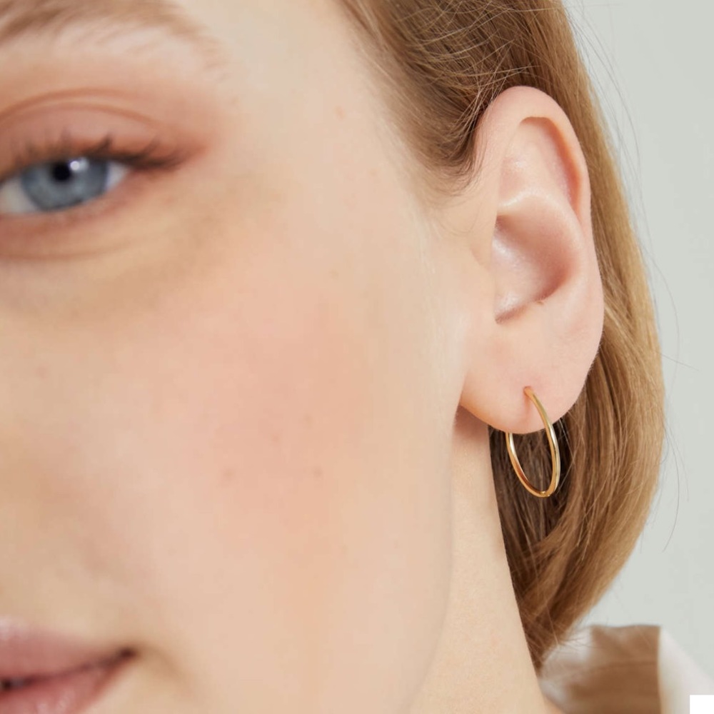 Mejuri Solid Gold Small Hoops